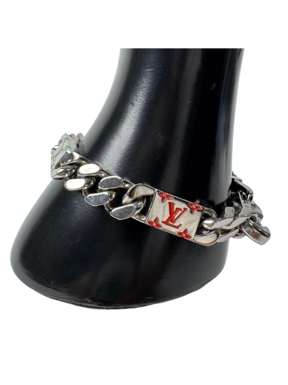 Louis Vuitton Bracelet LV Mosaic Silver